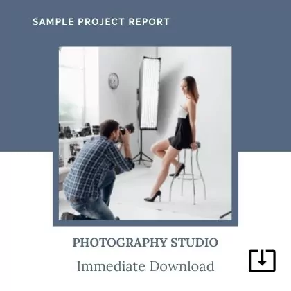 photography studio business sample Project Report Format