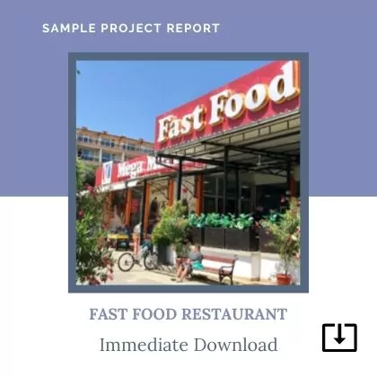 FAST FOOD restaurant sample Project Report Format