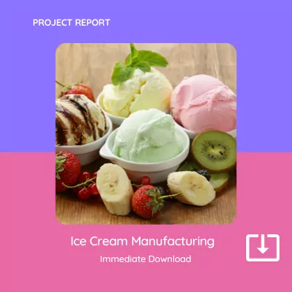 Ice Cream Manufacturing Project Report Sample Format PDF Download