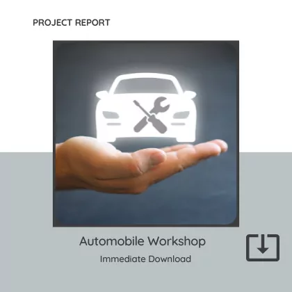 Automobile workshop Project Report Sample Format