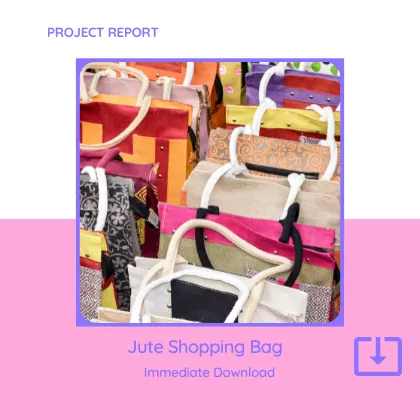 Jute Shopping Bag Manufacturing Project Report Sample Format
