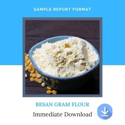 Besan Gram Flour Sample Project Report Format for Bank Loan