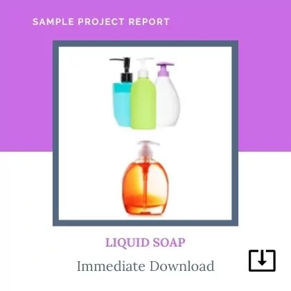 Liquid Soap sample Project Report Format