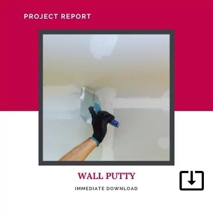 WALL PUTTY MANUFACTURING SAMPLE PROJECT REPORT FORMAT