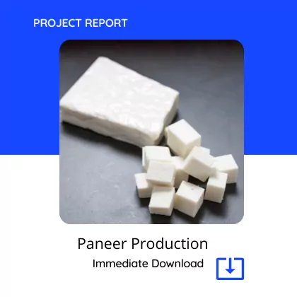 Paneer Production Project Report Sample Format PDF Download