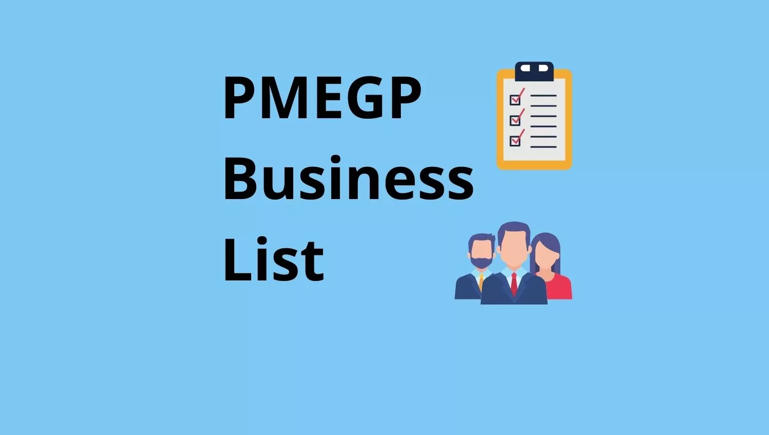 PMEGP Business List
