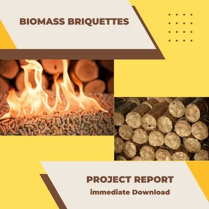 Biomass Briquettes Project Report PDF and Business Plan For Setup Plant in India