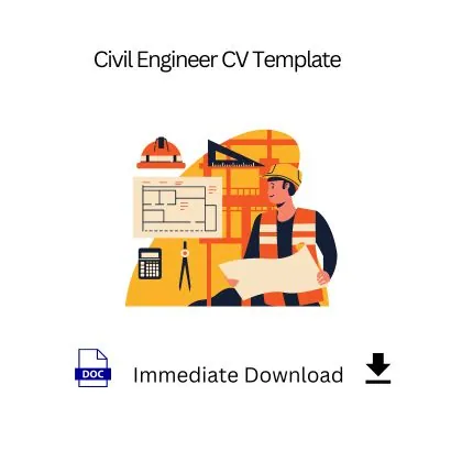 Civil Engineer Resume Format CV Template MS Word Download