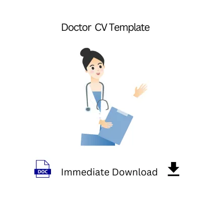 Doctor Resume and CV Templates for Job in India