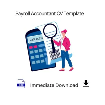 Payroll Accountant Resume for Job Application CV in India