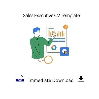 Sales Executive Resume CV Template for Job in India