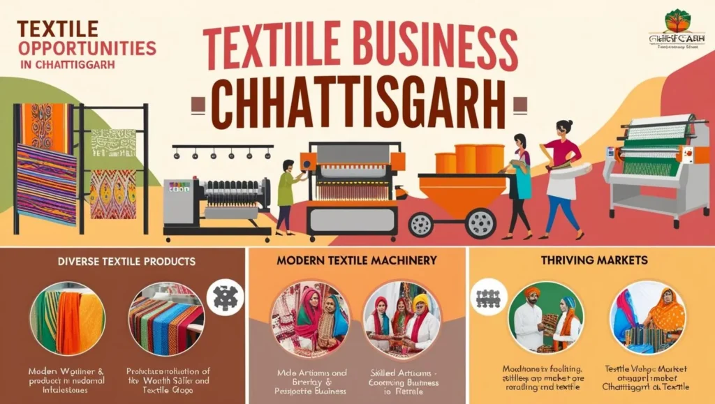 Textile Business Opportunities in Chhattisgarh Textile Business Opportunities in Chhattisgarh