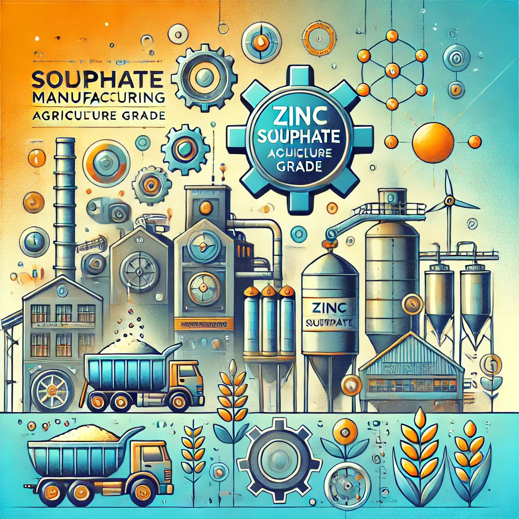 feature image for a blog post about the Zinc Sulphate (Agriculture Grade) manufacturing business
