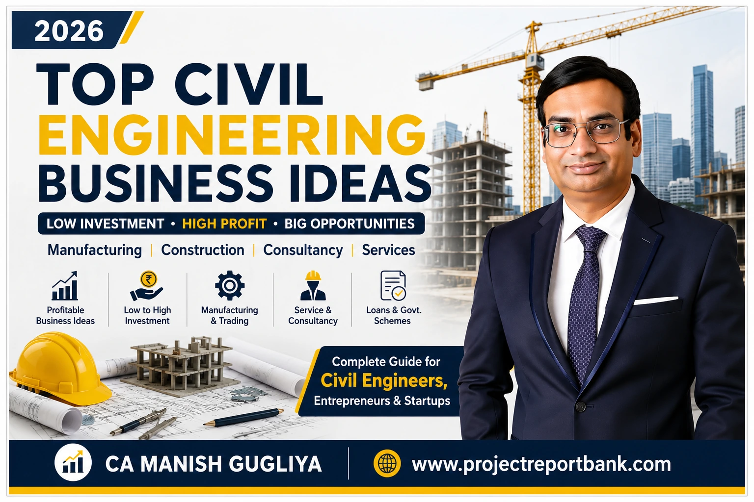 Top Civil Engineering Business Ideas in India (2026)