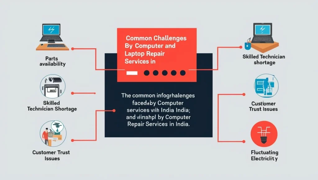 Common Challenges with Computers and Laptops Repair Services in India