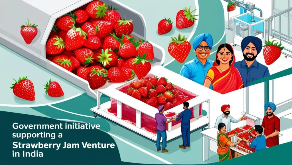 Government Schemes: Supporting Strawberry Jam Venture in India