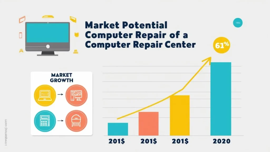 Market Potential of Computer Repair Centre in India