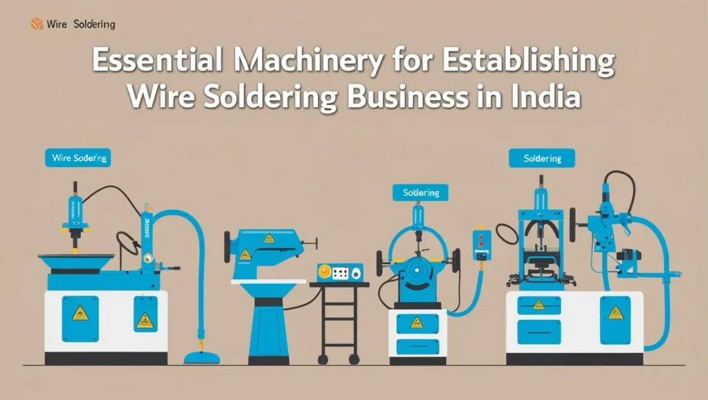 What Machinery Is Needed To Set Up Soldering Wire Business In India?