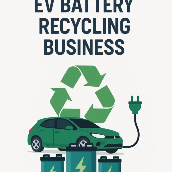 EV Battery Recyling Business Cover page of Project Report