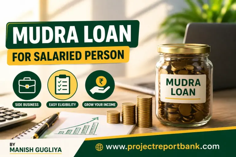 mudra loan for salaried person featured image side business finance india
