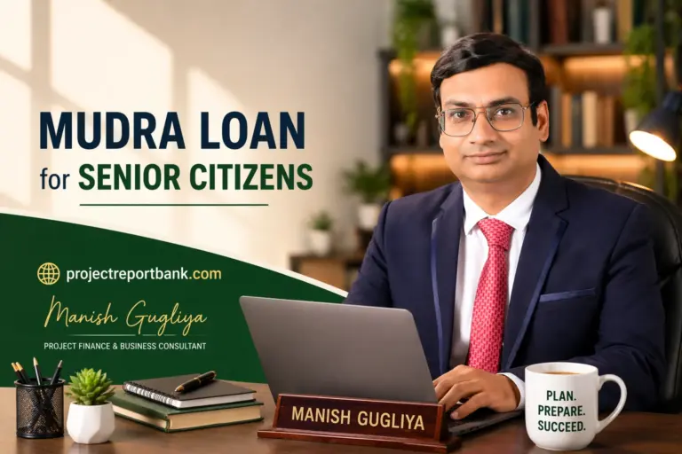 mudra loan for senior citizens in India by CA Manish Gugliya