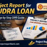 mudra loan project report format with example India