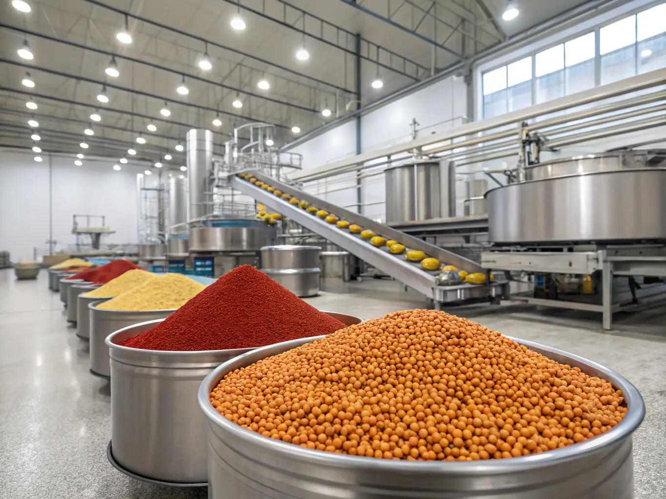 A detailed illustration of the machinery required for corn poha production, showcasing the different components and their functions within the manufacturing process.