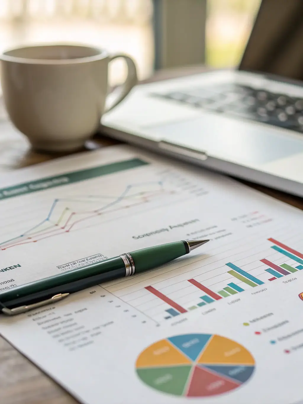 A professional image showcasing a well-structured Bank Loan Project Report, highlighting key financial data and projections, in the context of a successful loan application in Bihar.