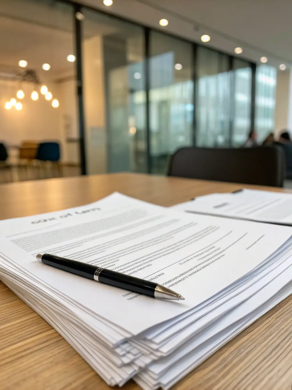 An image depicting a successful loan application process, with documents being reviewed and approved, symbolizing financial assistance for a business in Chhattisgarh.