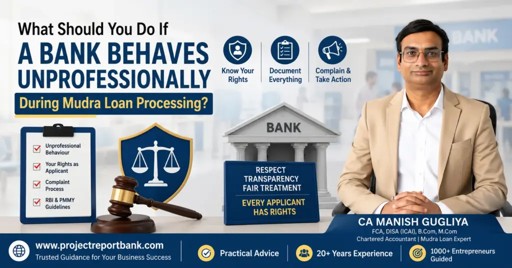 Mudra Loan Bank Misconduct: What To Do When a Bank Behaves Unprofessionally