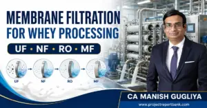 membrane filtration whey processing ca manish gugliya Membrane filtration technology for whey processing using UF, NF, RO and MF by CA Manish Gugliya.