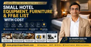 small hotel equipment furniture ffe list cost Small Hotel Equipment, Furniture & FF&E List with Cost in India – Guide by CA Manish Gugliya