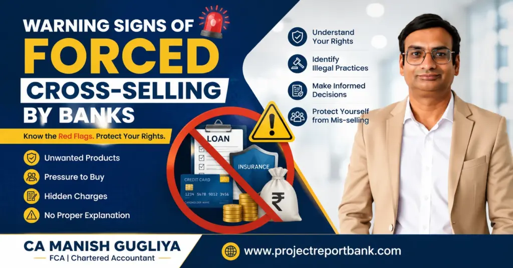 Warning Signs of Forced Cross-selling by Banks – CA Manish Gugliya explains how to identify bank mis-selling and protect your rights