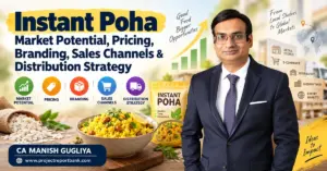 instant poha market potential 1200x628 1 Instant Poha market potential, pricing, branding, sales channels and distribution strategy with CA Manish Gugliya.