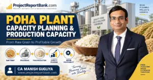 poha plant capacity planning production capacity Poha Plant Capacity Planning and Production Capacity with CA Manish Gugliya, showing raw paddy, processing, poha production, capacity planning and profitability.