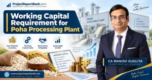 working capital requirement poha processing plant Working Capital Requirement for Poha Processing Plant with CA Manish Gugliya, poha processing machinery, raw material inventory, receivables and finance planning.