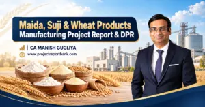 maida suji wheat products cluster hub 1200x628 Maida, Suji & Wheat Products Manufacturing Project Report & DPR in India, featuring wheat processing plant, flour products, machinery and CA Manish Gugliya.